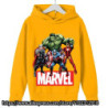 Sweats à capuche Marvel The Avengers pour enfants, sweat-shirt à manches longues pour garçons et filles, vêtements décontractés 