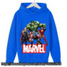 Sweats à capuche Marvel The Avengers pour enfants, sweat-shirt à manches longues pour garçons et filles, vêtements décontractés 