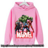 Sweats à capuche Marvel The Avengers pour enfants, sweat-shirt à manches longues pour garçons et filles, vêtements décontractés 