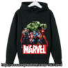 Sweats à capuche Marvel The Avengers pour enfants, sweat-shirt à manches longues pour garçons et filles, vêtements décontractés 