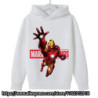 Sweats à capuche Marvel The Avengers pour enfants, sweat-shirt à manches longues pour garçons et filles, vêtements décontractés 