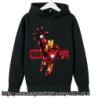 Sweats à capuche Marvel The Avengers pour enfants, sweat-shirt à manches longues pour garçons et filles, vêtements décontractés 