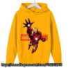 Sweats à capuche Marvel The Avengers pour enfants, sweat-shirt à manches longues pour garçons et filles, vêtements décontractés 