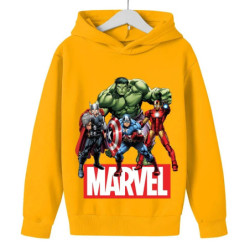 Sweats à capuche Marvel The Avengers pour enfants, sweat-shirt à manches longues pour garçons et filles, vêtements décontractés 