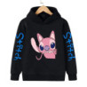 Sweat à capuche Anime Stitch pour enfants, vêtements de dessin animé pour enfants, sweat-shirt Manga, haut décontracté pour bébé