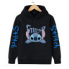 Sweat à capuche Anime Stitch pour enfants, vêtements de dessin animé pour enfants, sweat-shirt Manga, haut décontracté pour bébé