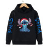 Sweat à capuche Anime Stitch pour enfants, vêtements de dessin animé pour enfants, sweat-shirt Manga, haut décontracté pour bébé