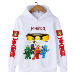 Lego Phantom Ninja-Sweats à capuche à manches longues pour garçons et filles, vêtements de sport décontractés, vestes pour garço