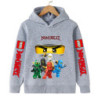 Lego Phantom Ninja-Sweats à capuche à manches longues pour garçons et filles, vêtements de sport décontractés, vestes pour garço