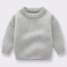 Pull en tricot doux à manches longues pour bébés garçons et filles, vêtements pour tout-petits, tricots pour nouveau-nés, pull p