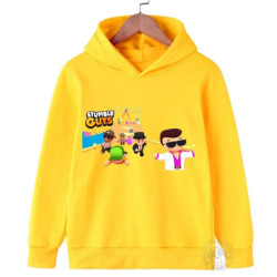 Sweat à capuche à manches longues pour enfants, pull Anime Stumble Guile, sweats à capuche Collège de jeu, PVD, garçons, filles,