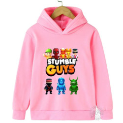 Sweat à capuche à manches longues pour enfants, pull Anime Stumble Guile, sweats à capuche Collège de jeu, PVD, garçons, filles,