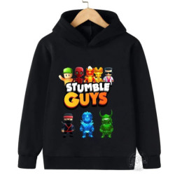 Sweat à capuche à manches longues pour enfants, pull Anime Stumble Guile, sweats à capuche Collège de jeu, PVD, garçons, filles,