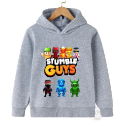 Sweat à capuche à manches longues pour enfants, pull Anime Stumble Guile, sweats à capuche Collège de jeu, PVD, garçons, filles,