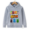 Sweat à capuche à manches longues pour enfants, pull Anime Stumble Guile, sweats à capuche Collège de jeu, PVD, garçons, filles,