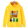 Sweat à capuche à manches longues pour enfants, pull Anime Stumble Guile, sweats à capuche Collège de jeu, PVD, garçons, filles,