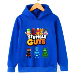 Sweat à capuche à manches longues pour enfants, pull Anime Stumble Guile, sweats à capuche Collège de jeu, PVD, garçons, filles,