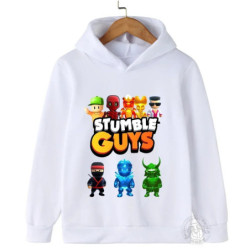 Sweat à capuche à manches longues pour enfants, pull Anime Stumble Guile, sweats à capuche Collège de jeu, PVD, garçons, filles,