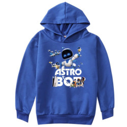 Sweat à capuche de jeu Astro Bot pour enfants, vêtements de bande dessinée pour adolescents, pull à manches longues pour garçons