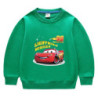 Potdemiel-Sweat-shirt à manches longues McQueen pour enfants, sweats à capuche de dessin animé pour enfants, vêtements pour bébé