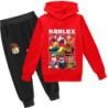 Pull Roblox pour garçons, dessin animé, jeu cancers, périphérique bidimensionnel, loisirs imbibés, enfants, nouveau