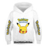 Sweat-shirt imprimé dessin animé pour enfants, sweats à capuche Pikachu, combinaison de vêtements pour garçons et filles, Y-Poke