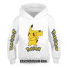 Sweat-shirt imprimé dessin animé pour enfants, sweats à capuche Pikachu, combinaison de vêtements pour garçons et filles, Y-Poke