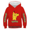 Sweat-shirt imprimé dessin animé pour enfants, sweats à capuche Pikachu, combinaison de vêtements pour garçons et filles, Y-Poke