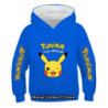 Sweat-shirt imprimé dessin animé pour enfants, sweats à capuche Pikachu, combinaison de vêtements pour garçons et filles, Y-Poke