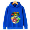 Sweat à capuche Mario Game pour enfants, pull tendance, vêtements pour garçons et filles, nouveau, 2024