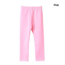 FJJM-Pantalon en coton doux élastique pour fille, leggings moulants pour enfants de 2 à 13 ans