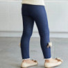 Pantalon en Jean chaud pour fille, legging épais en velours avec nœud papillon, pantalon pour bébé fille, legging glacé, nouvell