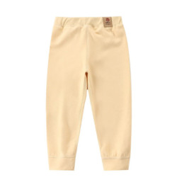 Pantalon de base en velours pour enfants, caleçons longs épais, leggings chauds pour garçons et filles, rendu souriant, grande t