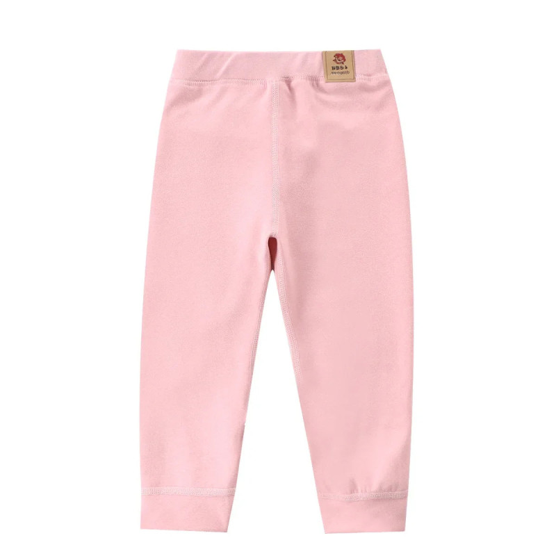 Pantalon de base en velours pour enfants, caleçons longs épais, leggings chauds pour garçons et filles, rendu souriant, grande t