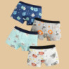 Boxer pour garçons, sous-vêtements en coton pour enfants, sous-vêtements pour bébés garçons et adolescents, culottes douces impr