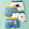 Garçon Pur Coton Boxers Enfants Coloré Sous-Vêtements Mignon Conception Bébé Garçon Slip Taille M-3XL Pour Poids 10-45kgs Garçon