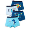 4 Pièces/Ensemble Garçons Sous-vêtement en Coton Enfants Boxer Court Dinosaure Cartoon Enfant Slip Respirable Garçons Boxers Cal