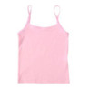 Camisole sans armatures pour filles, haut discret pour jeunes écoliers, maillot de corps pour documents solides pour enfants, ve