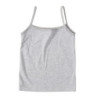 Camisole sans armatures pour filles, haut discret pour jeunes écoliers, maillot de corps pour documents solides pour enfants, ve