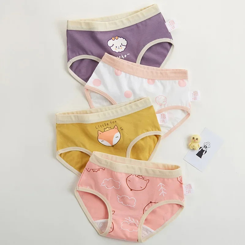 Culottes d'été en coton pour filles, slips fins et respirants pour enfants de 2 ans et plus, culottes anti-favorables pour tout-