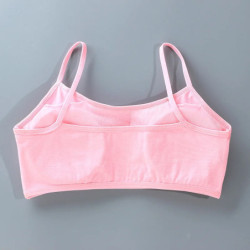 Soutien-gorge de sport pour adolescentes, 5 pièces/lot, petites poignées amovibles, sous-vêtements pour enfants