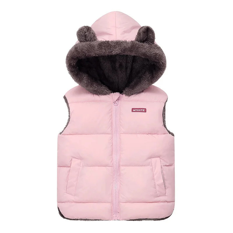 Doudoune à Capuche pour Bébé Garçon et Fille, Gilet Chaud, Vêtements d'Automne et de Printemps, Nouvelle Collection