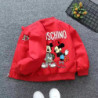 Veste à imprimé Minnie Mouse pour enfants, vêtements pour enfants, manteau coupe-vent pour enfants, vêtements pour bébés garçons