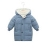 Parka longue en coton rembourré pour enfants, veste chaude épaisse pour enfants, vêtements pour adolescents, garçons, filles, hi