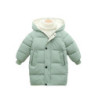 Parka longue en coton rembourré pour enfants, veste chaude épaisse pour enfants, vêtements pour adolescents, garçons, filles, hi