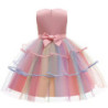 Robe de Princesse pour Fille, Costume de ixd'Anniversaire, Tenue de Mariage et de Noël