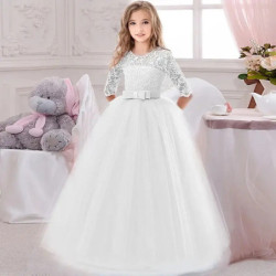 Vêtements de fête princesse pour filles, robe de Noël pour enfants, robe d'anniversaire pour bébé fille, vêtements de banquet de