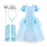 Robe Raiponce pour Bol, Cendrillon, Poivre, Habillage Net, ixd'Anniversaire, Costume de Princesse, Vêtements d'Halloween pour En