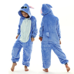 Pyjama en flanelle pour enfants, Pikachu, Licorne, Kigurumi, Onesies, Garçons, Bol, Bébé, Couverture, Dormeuses, Vêtements de nu