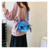 Sac messager en peluche Anime pour enfants, jouets en peluche CAN o & Stitch, sac à main Kawaii, peluche de dessin animé, sac so